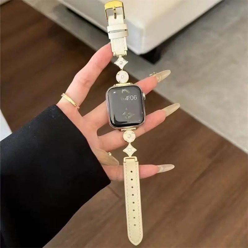 Zlatno-luksuzni lagani kaiš za Apple Watch, 14 mm kopča s pinom