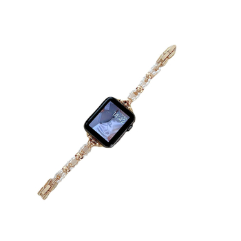 Tanki metalni remen za Apple Watch, kompatibilan sa Series 4–8 i SE, modni narukvica (38–49 mm)