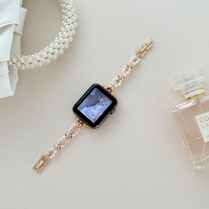 Tanki metalni remen za Apple Watch, kompatibilan sa Series 4–8 i SE, modni narukvica (38–49 mm)