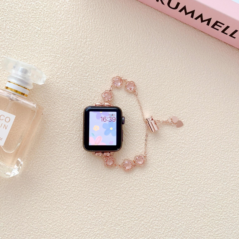 Tanki metalni remen za Apple Watch, kompatibilan sa Series 4–8 i SE, modni narukvica (38–49 mm)
