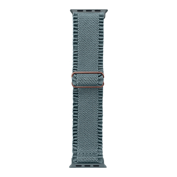Jia Ruicheng Nylon Woven Lace-Edged Watch Band για Apple Watch 1-11, Ultra3, SE3; Υλικό: Nylon woven; Κούμπωμα: Ιαπωνική αγκράφα; Μέγεθος διεπαφής: Προσαρμοστικό; Βάρος: 8.3 g