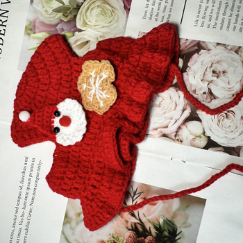 Šešir za kućne ljubimce za Božić i Novu godinu, univerzalna upotreba, materijal pamuk-poliester, pogodan za sve sezone