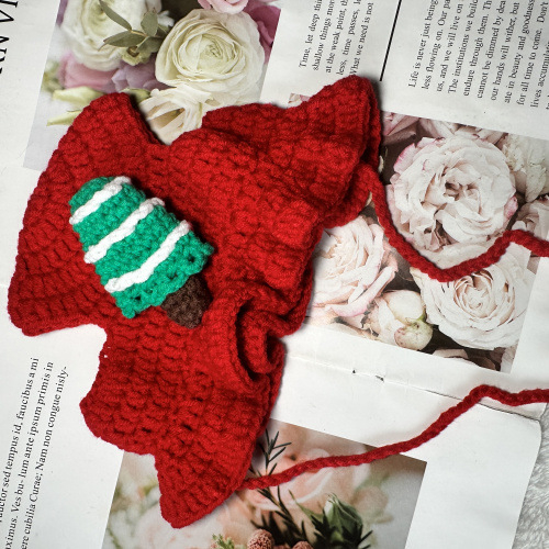 Šešir za kućne ljubimce za Božić i Novu godinu, univerzalna upotreba, materijal pamuk-poliester, pogodan za sve sezone