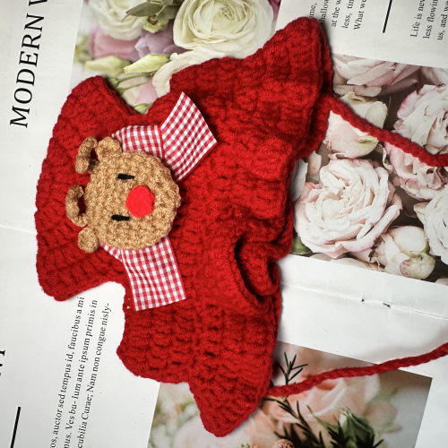 Šešir za kućne ljubimce za Božić i Novu godinu, univerzalna upotreba, materijal pamuk-poliester, pogodan za sve sezone