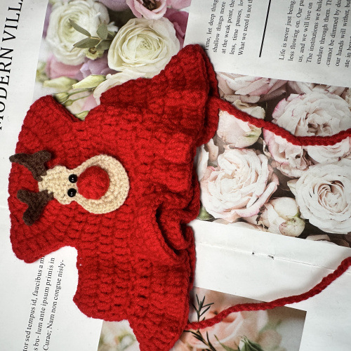 Šešir za kućne ljubimce za Božić i Novu godinu, univerzalna upotreba, materijal pamuk-poliester, pogodan za sve sezone