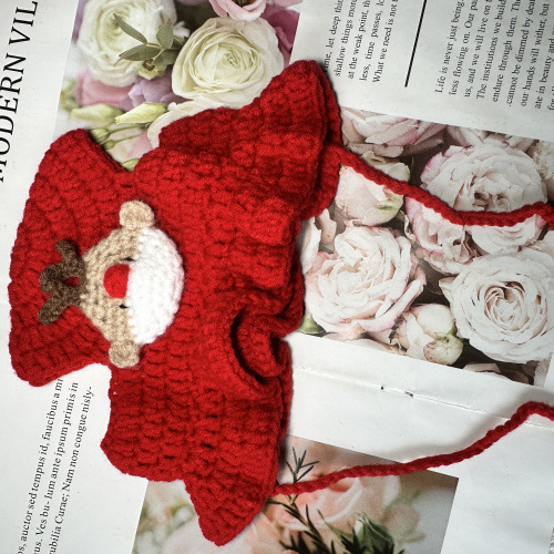 Šešir za kućne ljubimce za Božić i Novu godinu, univerzalna upotreba, materijal pamuk-poliester, pogodan za sve sezone