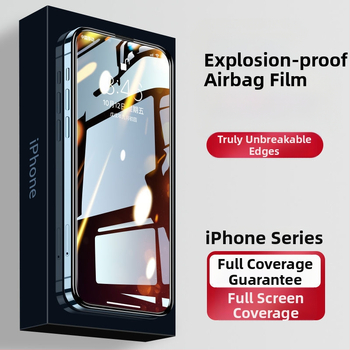 Защитно покритие за целия екран от закалено стъкло за iPhone 13, 12/11 Pro, X/XR/XS Max — анти поверителност, HD яснота, анти Blu-ray
