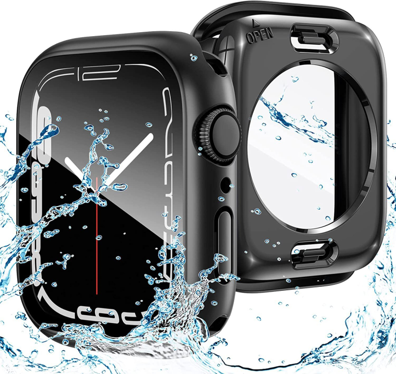 Apple Watch S10 vodootporna maska s kaljenim staklom – sveobuhvatna zaštita