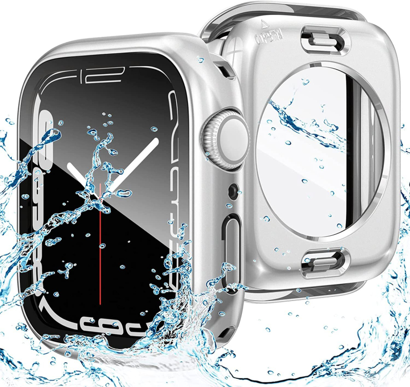 Apple Watch S10 vodootporna maska s kaljenim staklom – sveobuhvatna zaštita