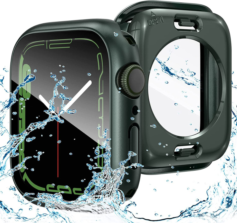Apple Watch S10 vodootporna maska s kaljenim staklom – sveobuhvatna zaštita