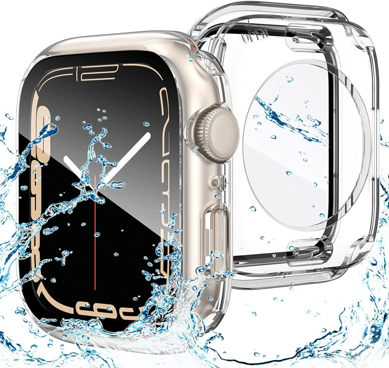 Apple Watch S10 vodootporna maska s kaljenim staklom – sveobuhvatna zaštita