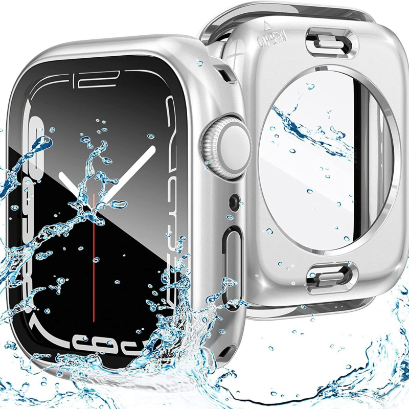 Apple Watch S10 vodootporna maska s kaljenim staklom – sveobuhvatna zaštita