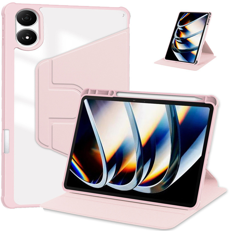 Kućište za Redmi Pad2 Pro i Poco Pad M1 s rotirajućim akrilnim stalkom, potpuna zaštita od pada.
