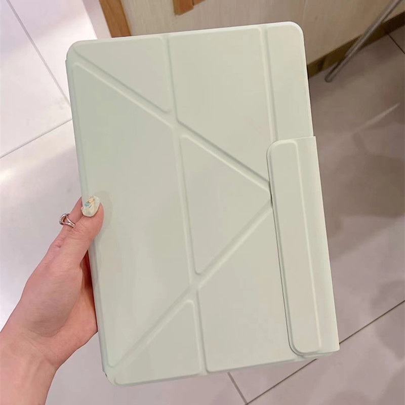 Huawei MatePad Air 12 Flip Κάλυμμα με στήριγμα Y‑fold, τεχνητό δέρμα, μαγνητικό κλείσιμο, λειτουργία ύπνου