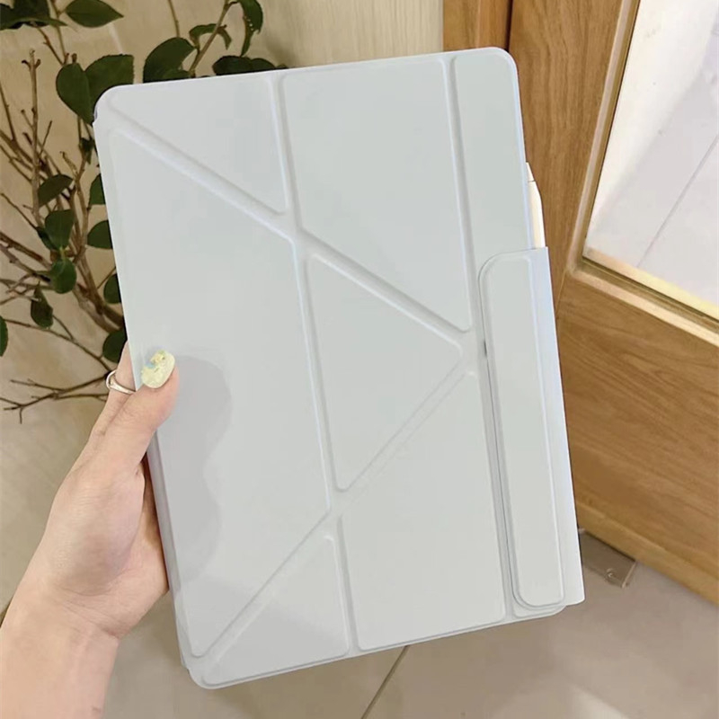 Huawei MatePad Air 12 Flip Κάλυμμα με στήριγμα Y‑fold, τεχνητό δέρμα, μαγνητικό κλείσιμο, λειτουργία ύπνου