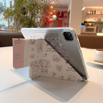 PC anyagú iPad védőtok - Kétfunkciós dizájn, Ütésálló, Kopásálló, Esésálló