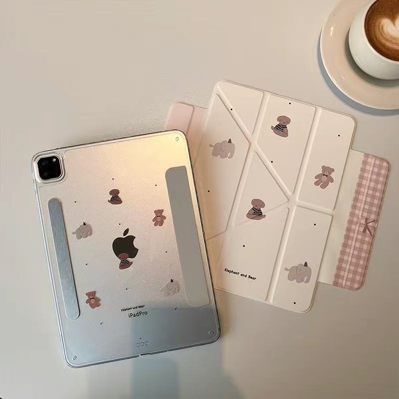 PC anyagú iPad védőtok - Kétfunkciós dizájn, Ütésálló, Kopásálló, Esésálló