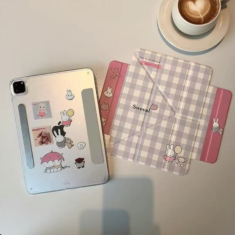 PC anyagú iPad védőtok - Kétfunkciós dizájn, Ütésálló, Kopásálló, Esésálló