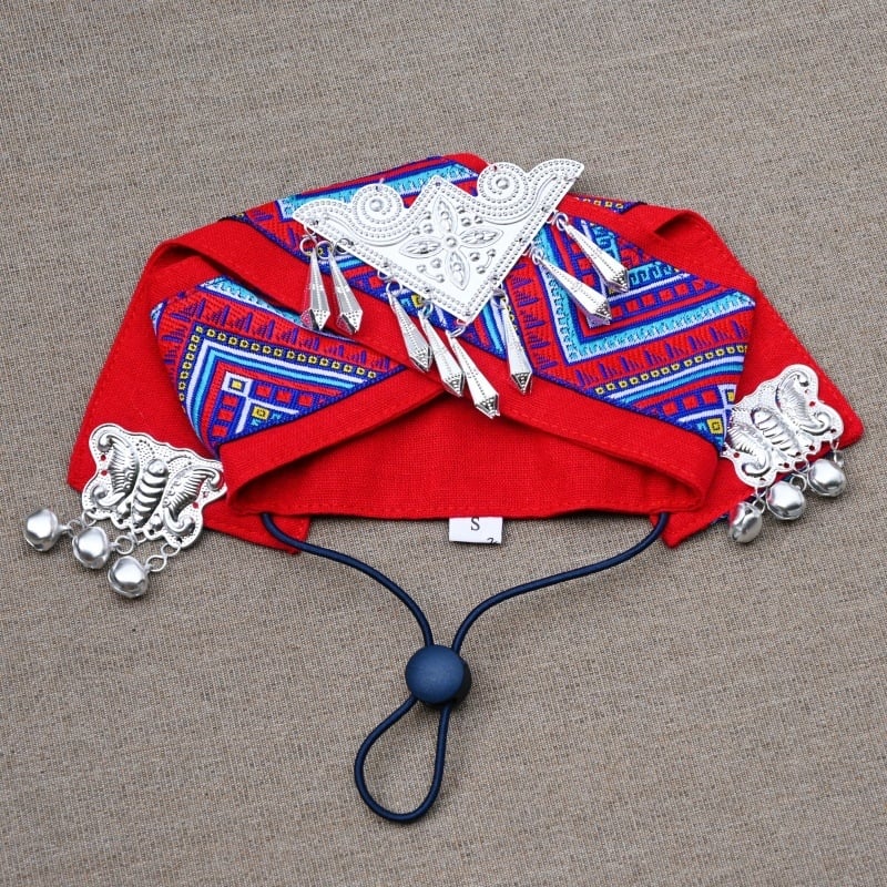 Облекло за домашни любимци в стил принцеса, плат Cocaja, пола за кучета и котки, етно дизайн