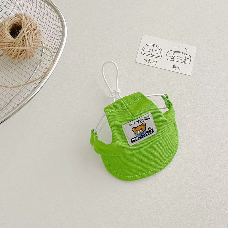 Șapcă pentru animale de companie: universală pentru pisici și câini, din bumbac respirabil, finisaj embosat, stil casual, pentru toate anotimpurile