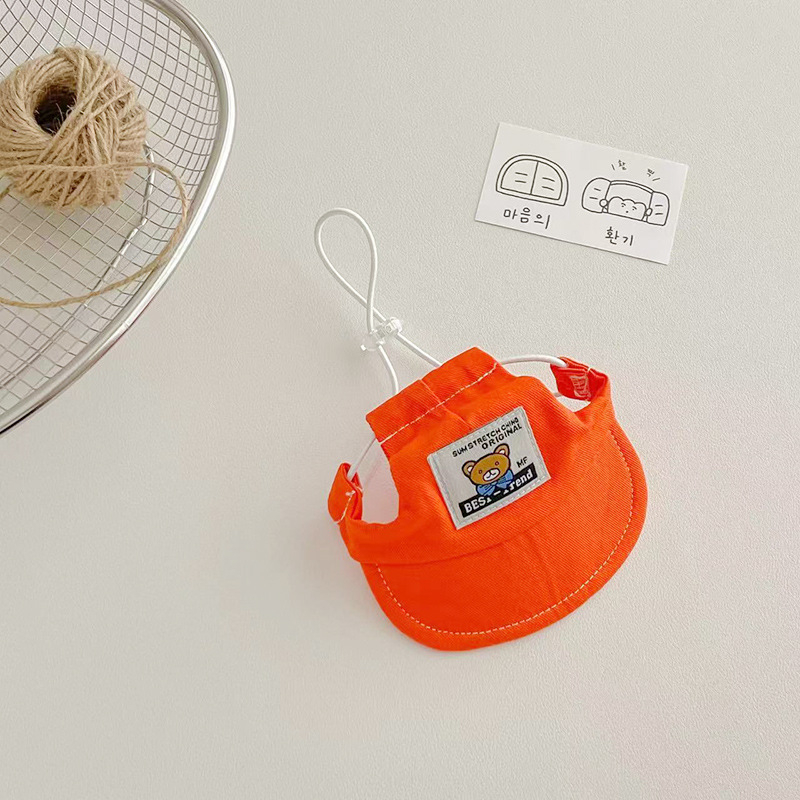 Șapcă pentru animale de companie: universală pentru pisici și câini, din bumbac respirabil, finisaj embosat, stil casual, pentru toate anotimpurile