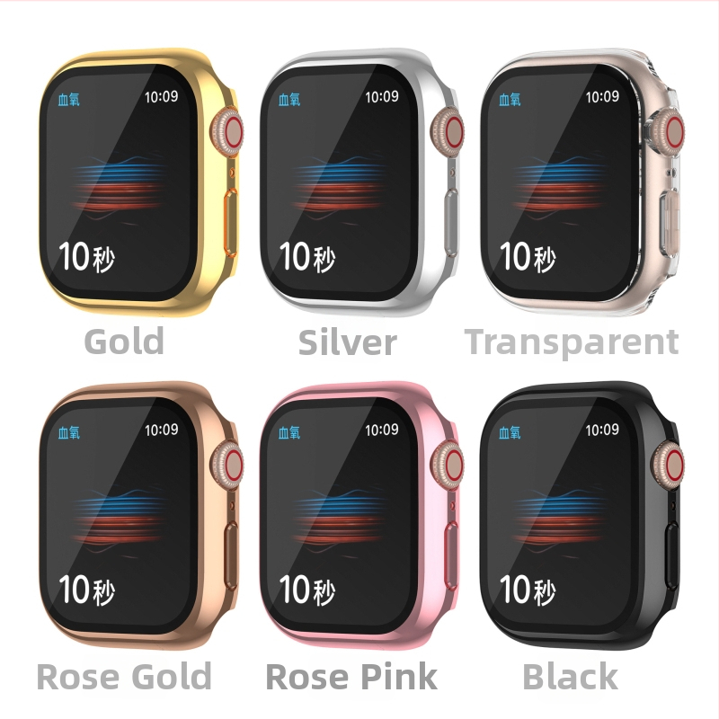Obal na Apple Watch s PC povrchom a integrovanou tvrdenou fóliou pre iWatch7