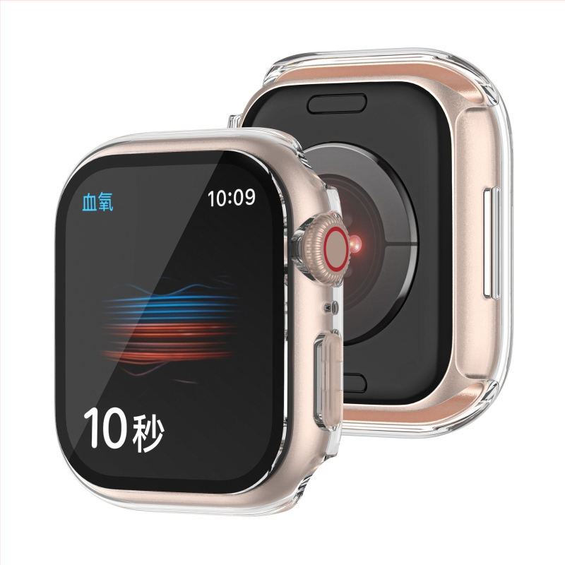 Obal na Apple Watch s PC povrchom a integrovanou tvrdenou fóliou pre iWatch7