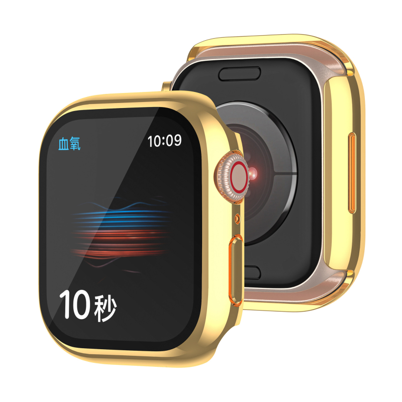Carcasă Apple Watch cu corp PC și folie temperată integrată pentru iWatch7