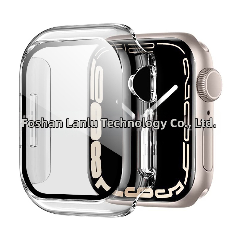 Ochranný kryt Apple Watch s integrovanou ochranou displeja, kompletný kryt pre série 2–7, proti pádu