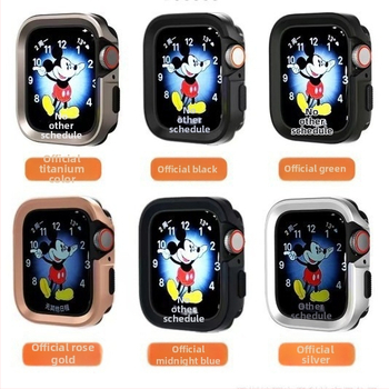 Metalinė apsauginė dėžutė Apple Watch Ultra – aliuminio titano lydinys + TPU; 0,004 kg; Kodas Wgoufeb