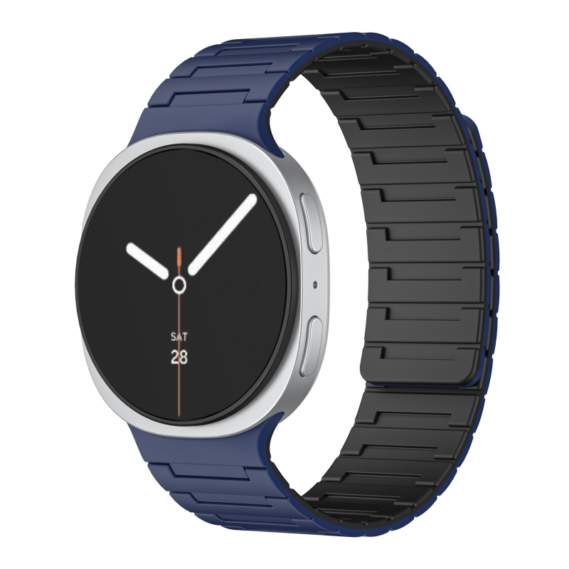 Silikonska magnetska narukvica za Samsung Galaxy Watch 8 Classic – 27,5 g; Materijal: silikon; Kopča: magnetska; Veličine sučelja prilagodljive