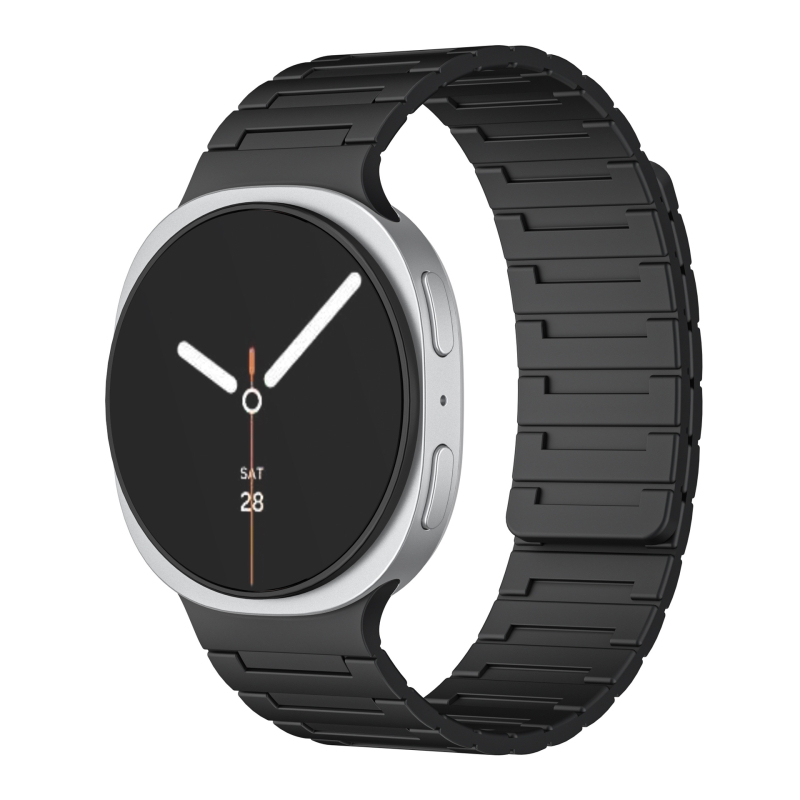 Silikonska magnetska narukvica za Samsung Galaxy Watch 8 Classic – 27,5 g; Materijal: silikon; Kopča: magnetska; Veličine sučelja prilagodljive