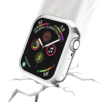 TPU zaštitna futrola za Apple Watch s elektroplatiranim kompletnim pokrivanjem, dizajn s kružnim otvorima, zaštita od padova, kompatibilno s Series 6/SE/7