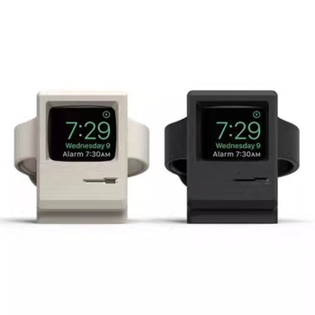 Retro silikonski držač za punjenje Apple uređaja i Apple Watch Ultra baza punjenja