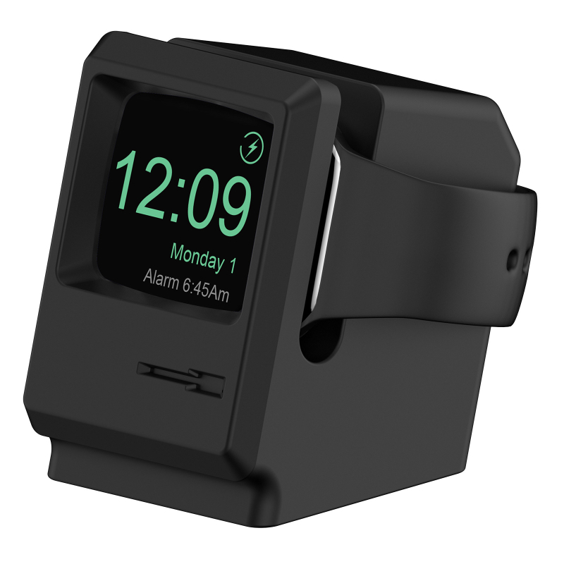Retro silikonski držač za punjenje Apple uređaja i Apple Watch Ultra baza punjenja