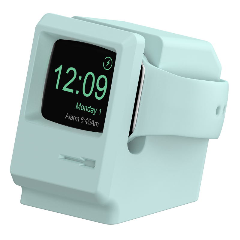 Retro silikonski držač za punjenje Apple uređaja i Apple Watch Ultra baza punjenja