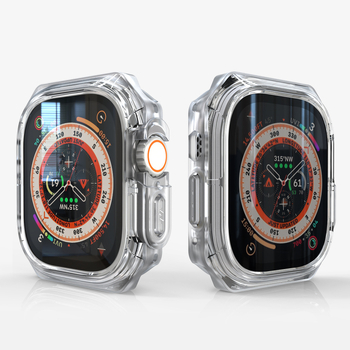 Prozirni dvobojni zaštitni kućište za Apple Watch Ultra 49 mm