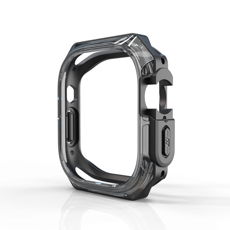 Prozirni dvobojni zaštitni kućište za Apple Watch Ultra 49 mm