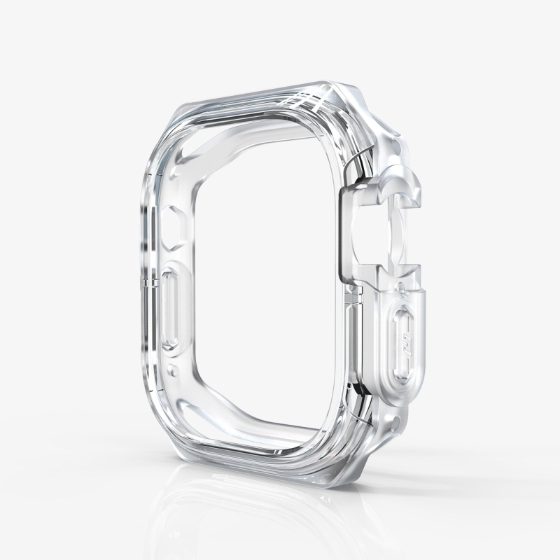 Prozirni dvobojni zaštitni kućište za Apple Watch Ultra 49 mm