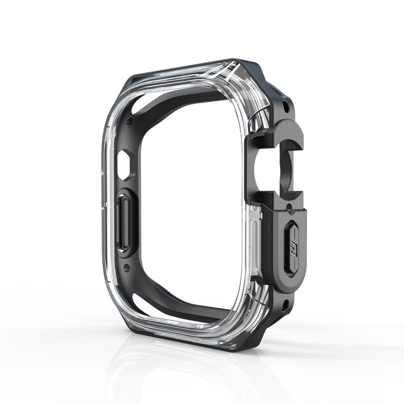 Prozirni dvobojni zaštitni kućište za Apple Watch Ultra 49 mm