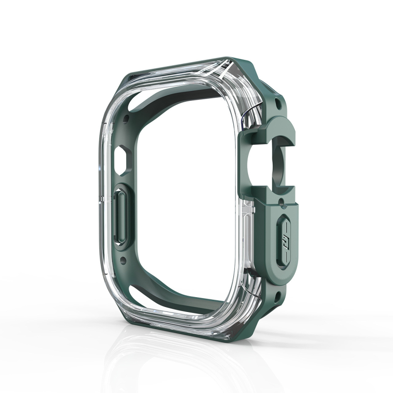 Prozirni dvobojni zaštitni kućište za Apple Watch Ultra 49 mm