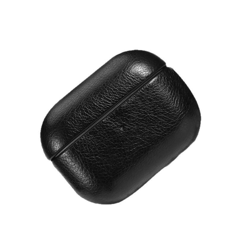 Husă de protecție pentru Apple AirPods Pro 2/3/4 Gen, piele ecologică, lucrată manual, portabilă