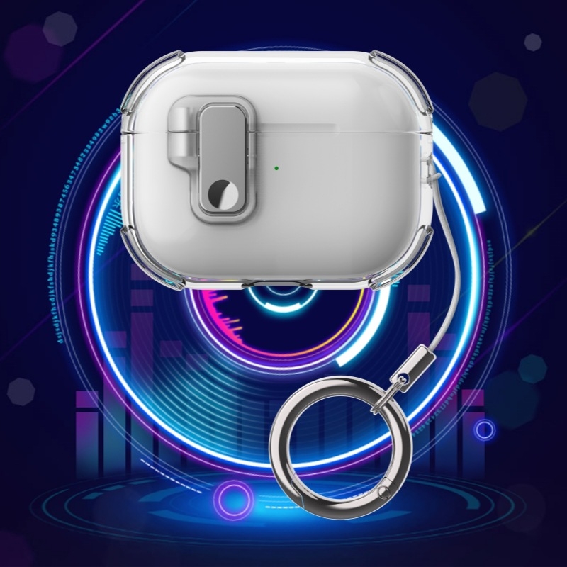 Kućište za AirPods Pro 2 – TPU materijal, univerzalni stil, elektroplating završna obrada, kompatibilno s Apple