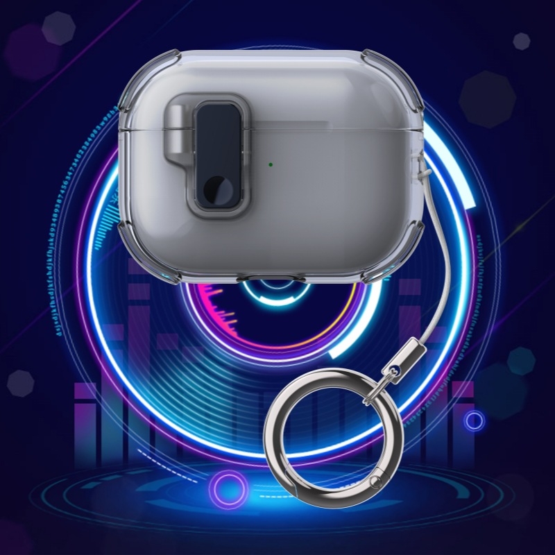Kućište za AirPods Pro 2 – TPU materijal, univerzalni stil, elektroplating završna obrada, kompatibilno s Apple