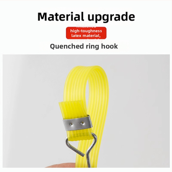 Ελαστική ζώνη πρόσδεσης για μοτοσικλέτες και ποδήλατα, βαμβατένιο υλικό, διαθέσιμη σε μήκη 1 μ., 1,5 μ., 2 μ. και 3 μ. σε συσκευασίες 1–3 τεμάχια