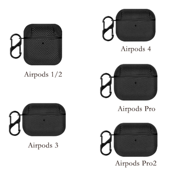 Husă de protecție AirPods Pro 2, material PC, turnare prin injecție, design simplu, compatibilă cu Apple