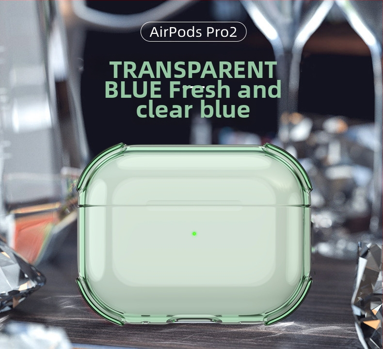 Priehľadný TPU obal na AirPods Pro 3, AirPods 4 a AirPods Pro 2