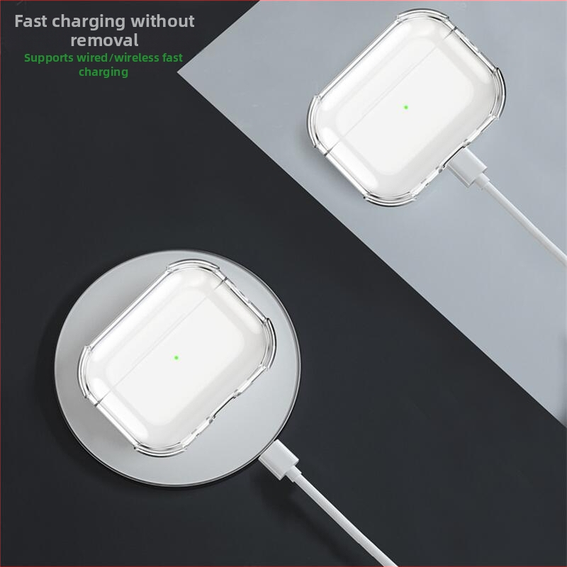 Priehľadný TPU obal na AirPods Pro 3, AirPods 4 a AirPods Pro 2
