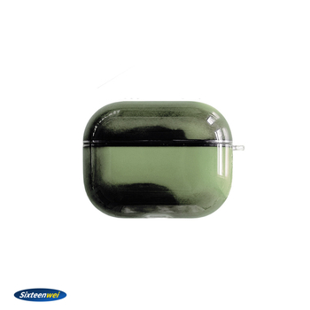 AirPods Pro tok fénylő gyorshomok dizájnnal, univerzális illeszkedés AirPods 1–4 és Pro sorozatokhoz; Anyag: polikarbonát; Gyártás: injekciós öntés; Kompatibilis: AirPods 1–4, AirPods Pro/Pro2/Pro3