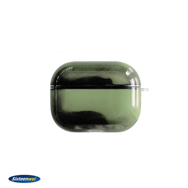 AirPods Pro tok fénylő gyorshomok dizájnnal, univerzális illeszkedés AirPods 1–4 és Pro sorozatokhoz; Anyag: polikarbonát; Gyártás: injekciós öntés; Kompatibilis: AirPods 1–4, AirPods Pro/Pro2/Pro3